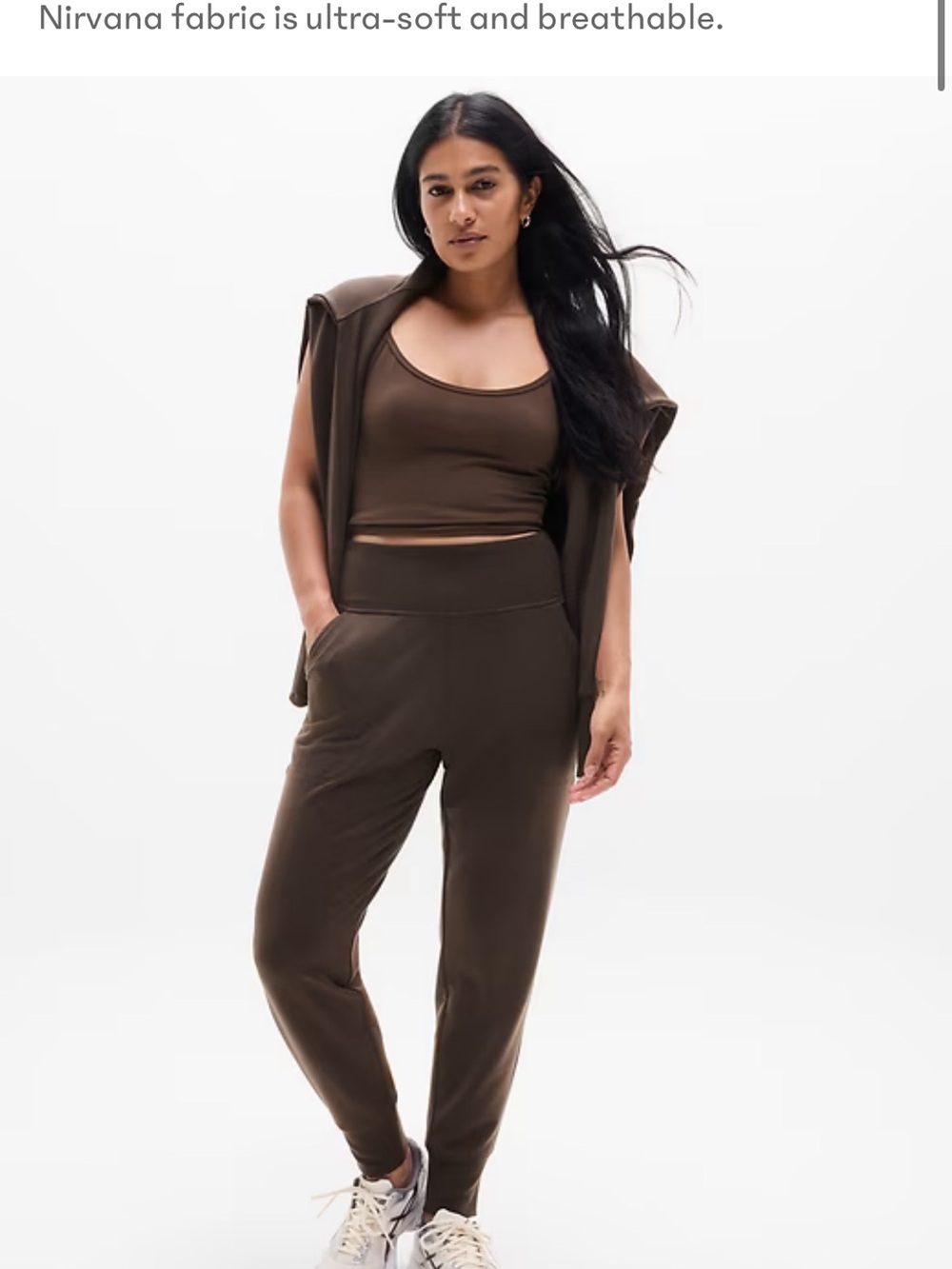 Blue/grey Women's Joggers with High Waist